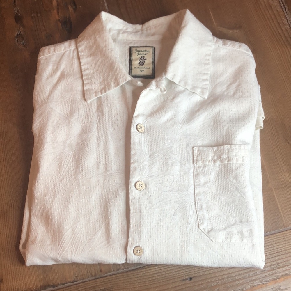 Jamaica Jaxx Beach Style 100% Silk Shirt